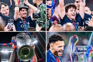 开云体育中国官方网站-收获季！维蒂尼亚等巴黎4将接连获得欧冠&amp;欧国联冠军